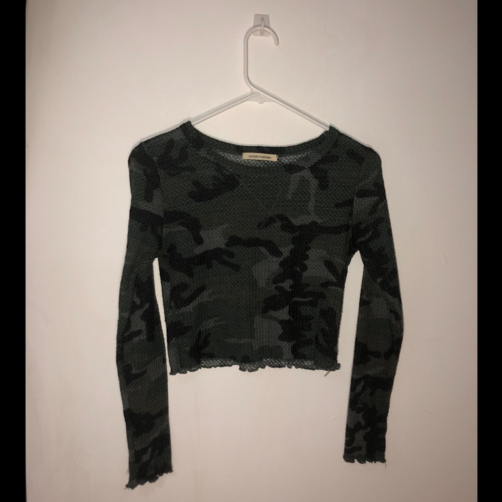 Caution To The Wind Crop Top